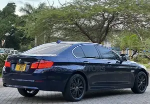 BMW 5 Series 2013 Blue