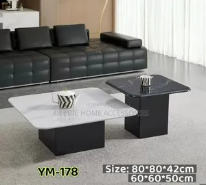 Modern Nesting Coffee Table Set (Model: Ym-178)