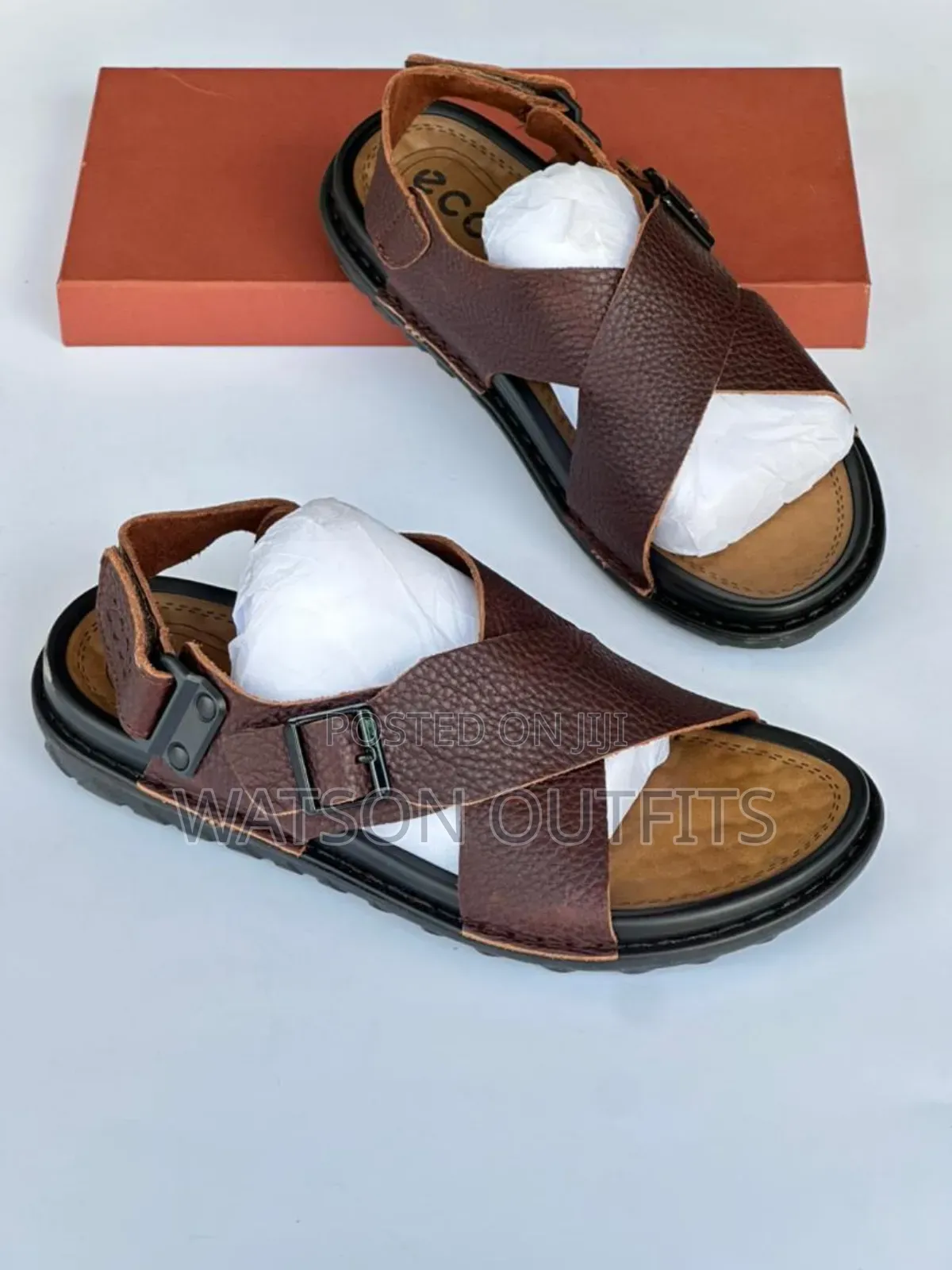 Sandals Totally Leathered for Men's Ecco Brand New