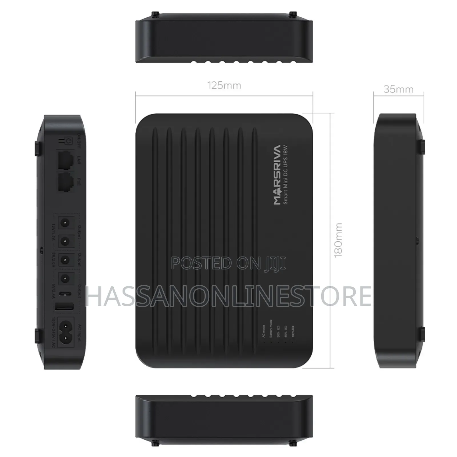 Marsriva Kp5 Max Mini Dc 18w Ups 20,000mah