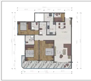 Furnished 3bdrm Apartment in Msasani for sale