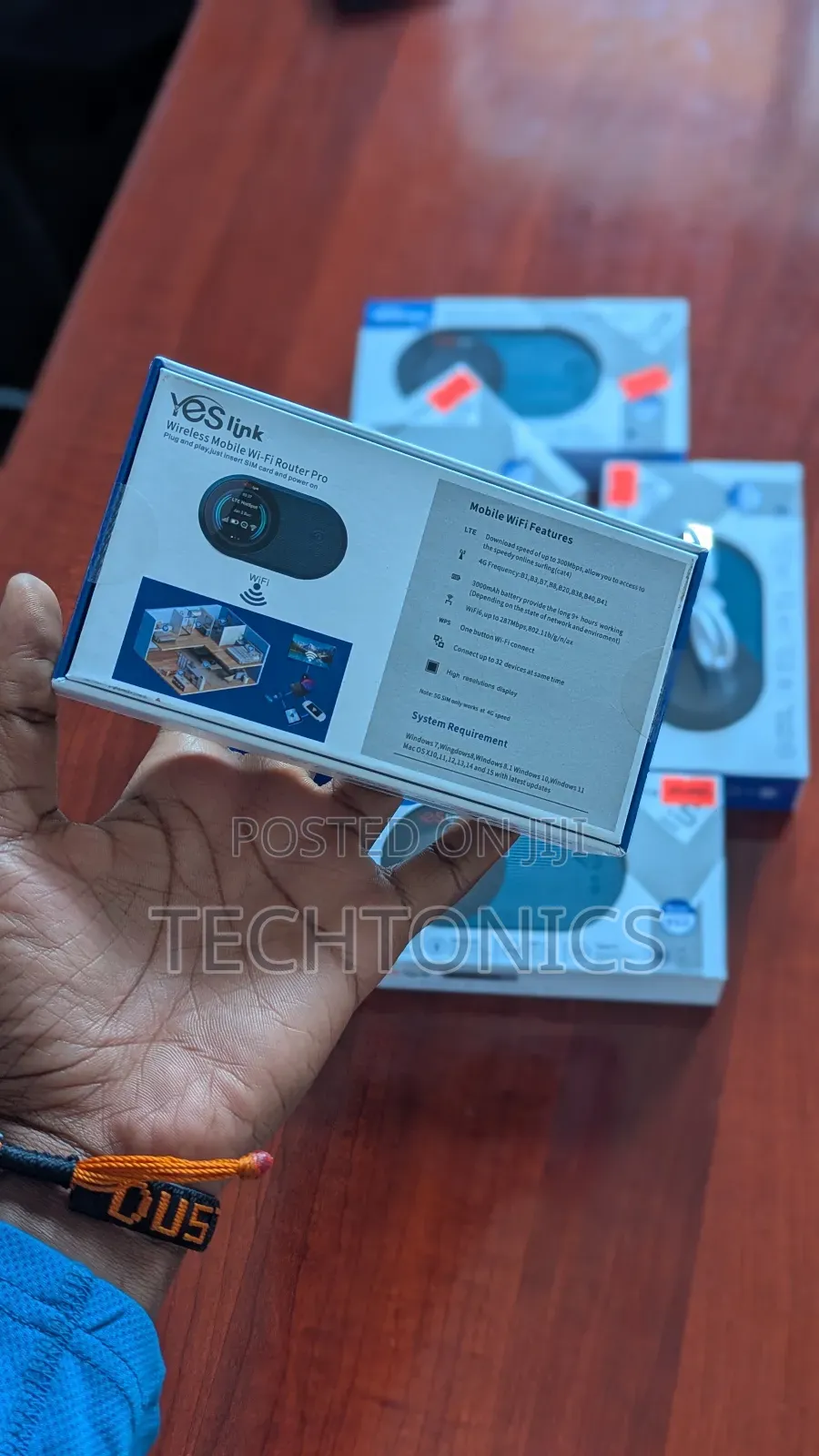 Speed + Uwezo Mkubwa = Value Kamili! Yes Link Mobile Wifi Router Pro