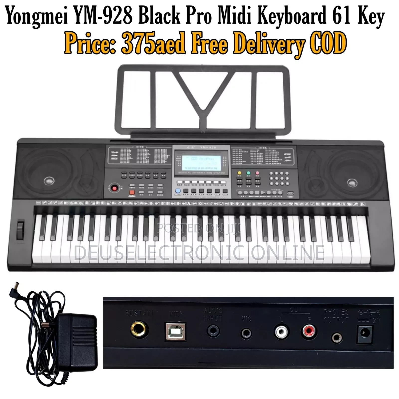 Yongmei 928 Keyboard Midi Professional