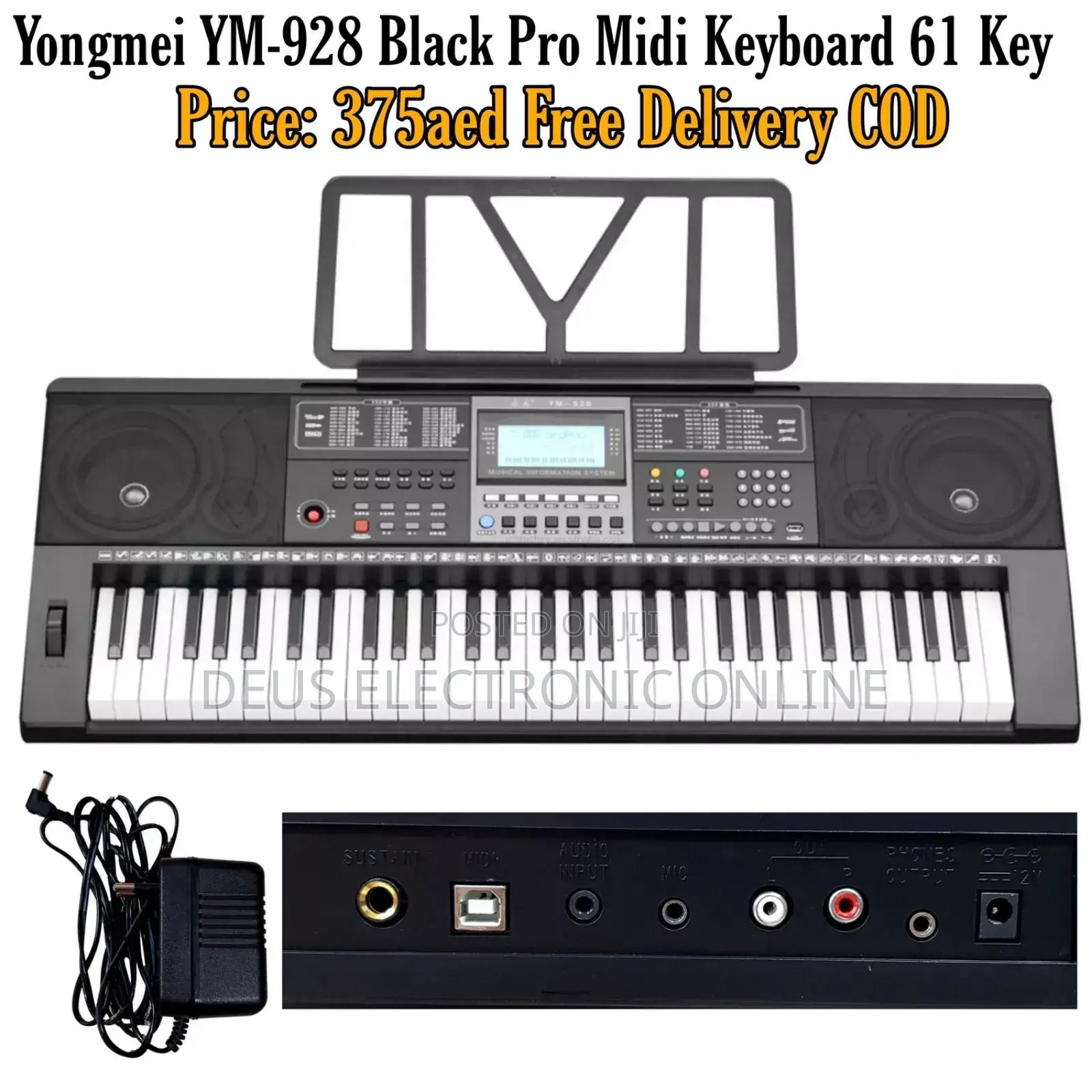 Yongmei 928 Keyboard Midi Professional