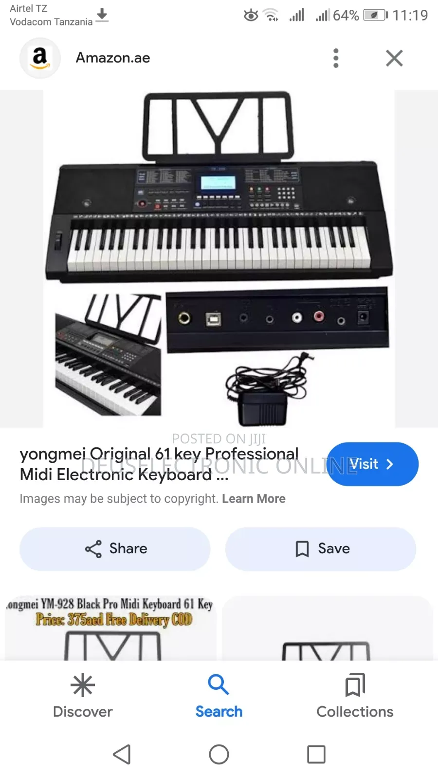 Yongmei 928 Keyboard Midi Professional