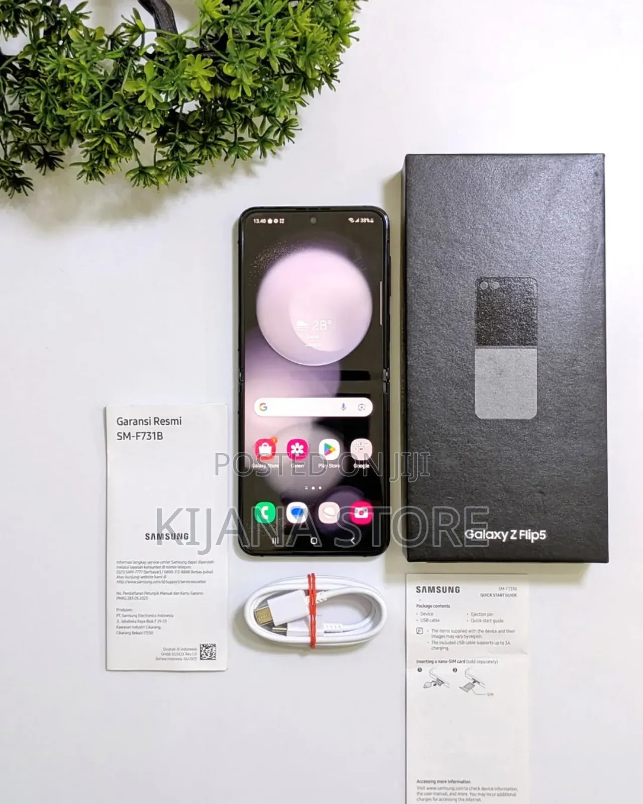 New Samsung Galaxy Z Flip 5 256 GB Black