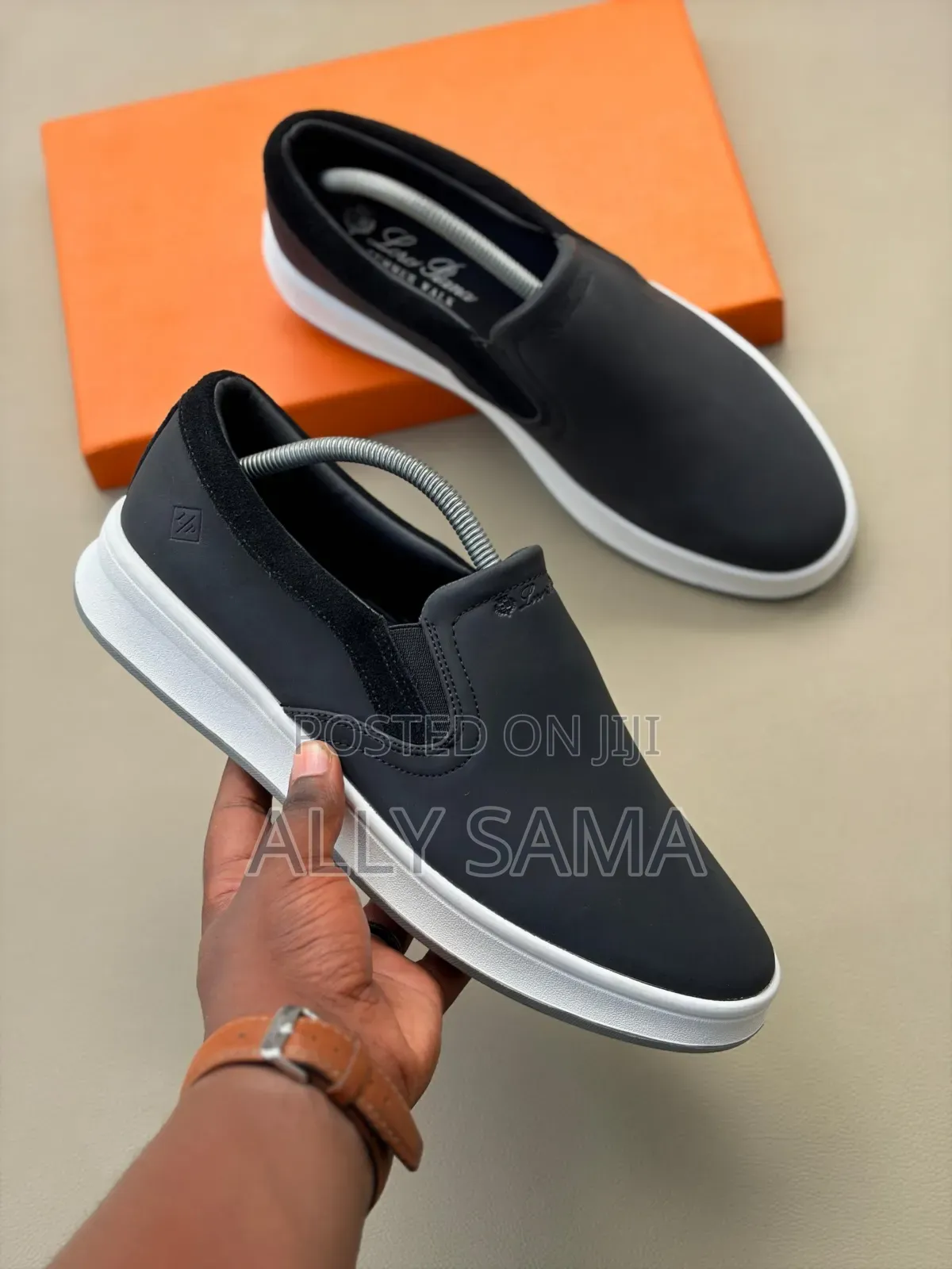 Men's Loafers Shoes Material Leather