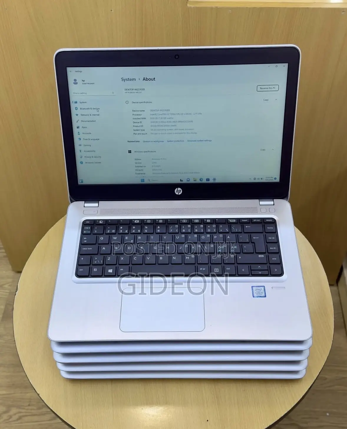 Laptop HP ProBook 440 G4 8GB Intel Core i5 SSD 256GB