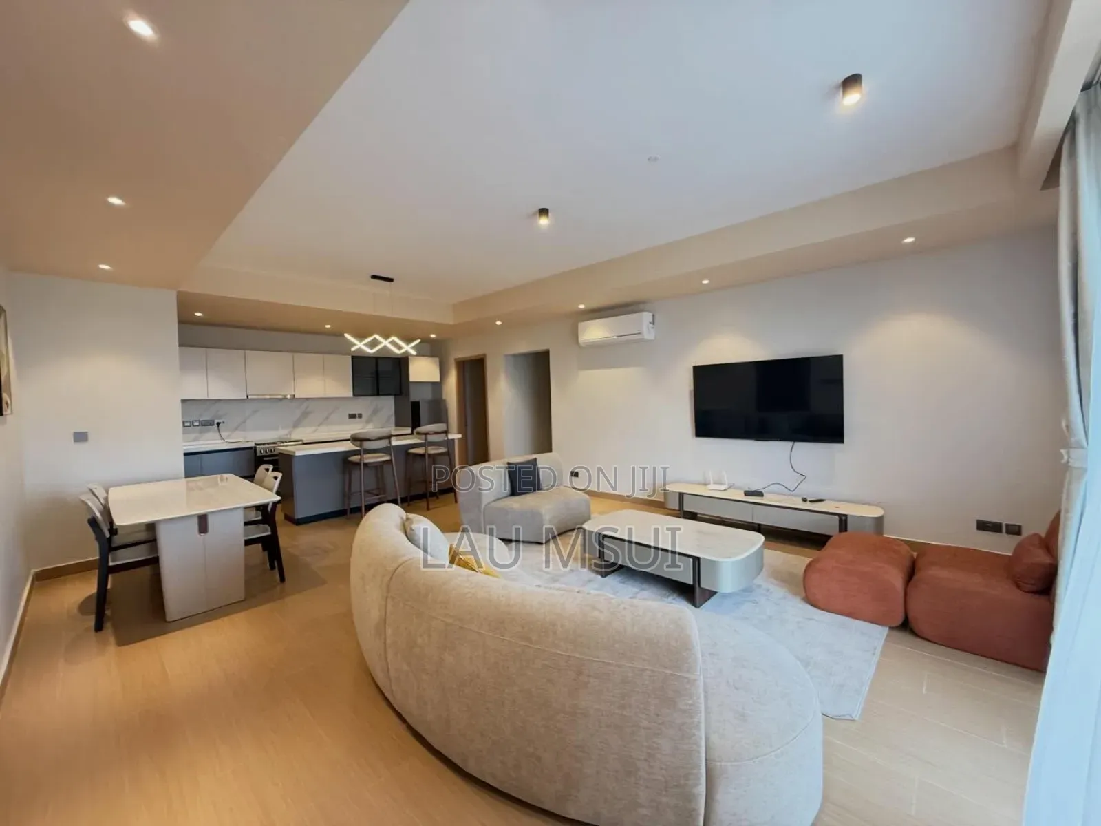 Furnished 3bdrm Apartment in Lau Real Estste, Masaki for rent