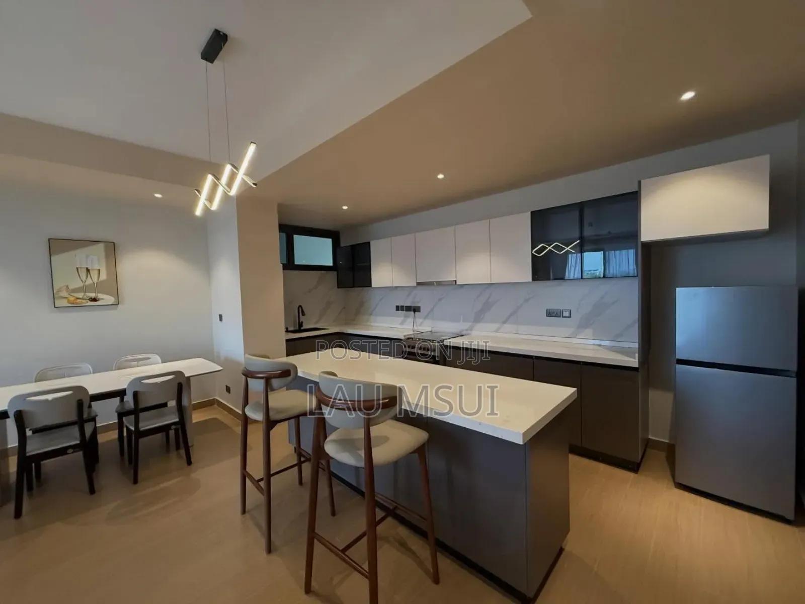 Furnished 3bdrm Apartment in Lau Real Estste, Masaki for rent