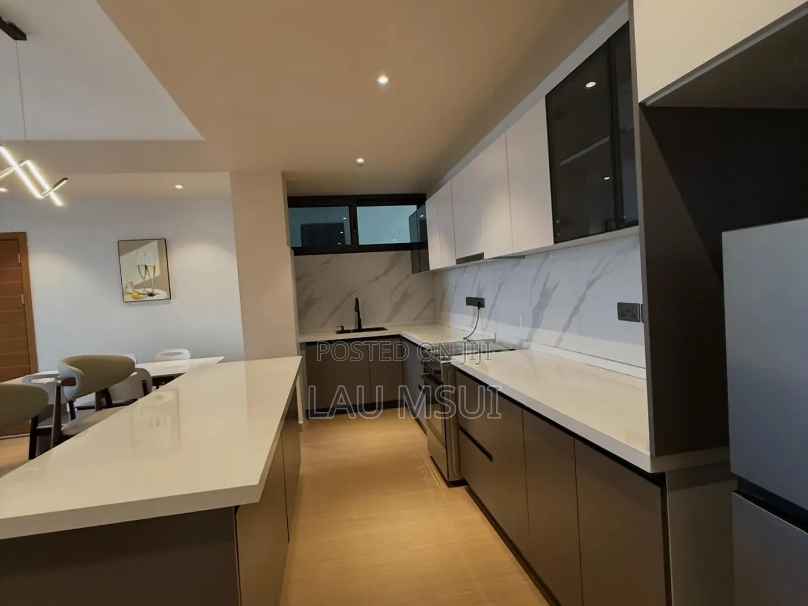 Furnished 3bdrm Apartment in Lau Real Estste, Masaki for rent