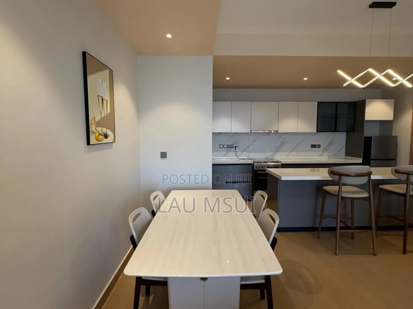 Furnished 3bdrm Apartment in Lau Real Estste, Masaki for rent