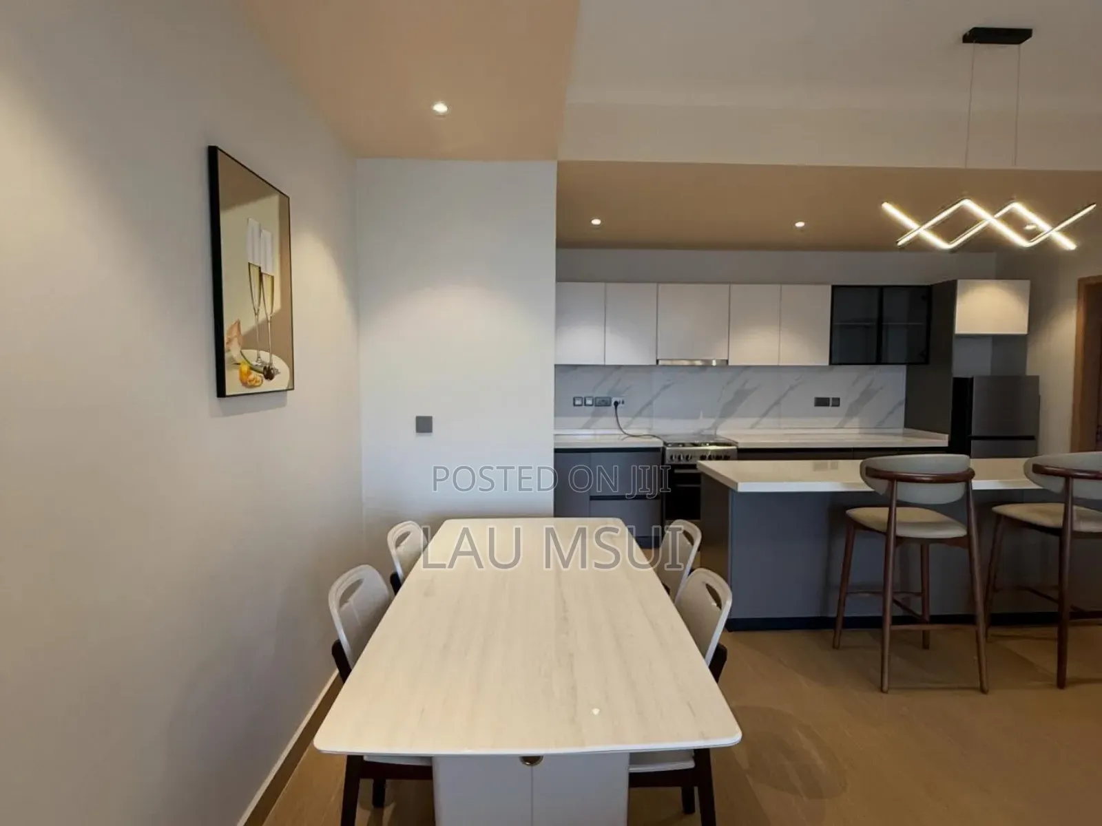 Furnished 3bdrm Apartment in Lau Real Estste, Masaki for rent