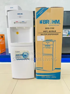 Bruhm Water Dispenser 2tap With Bottom Cabinet