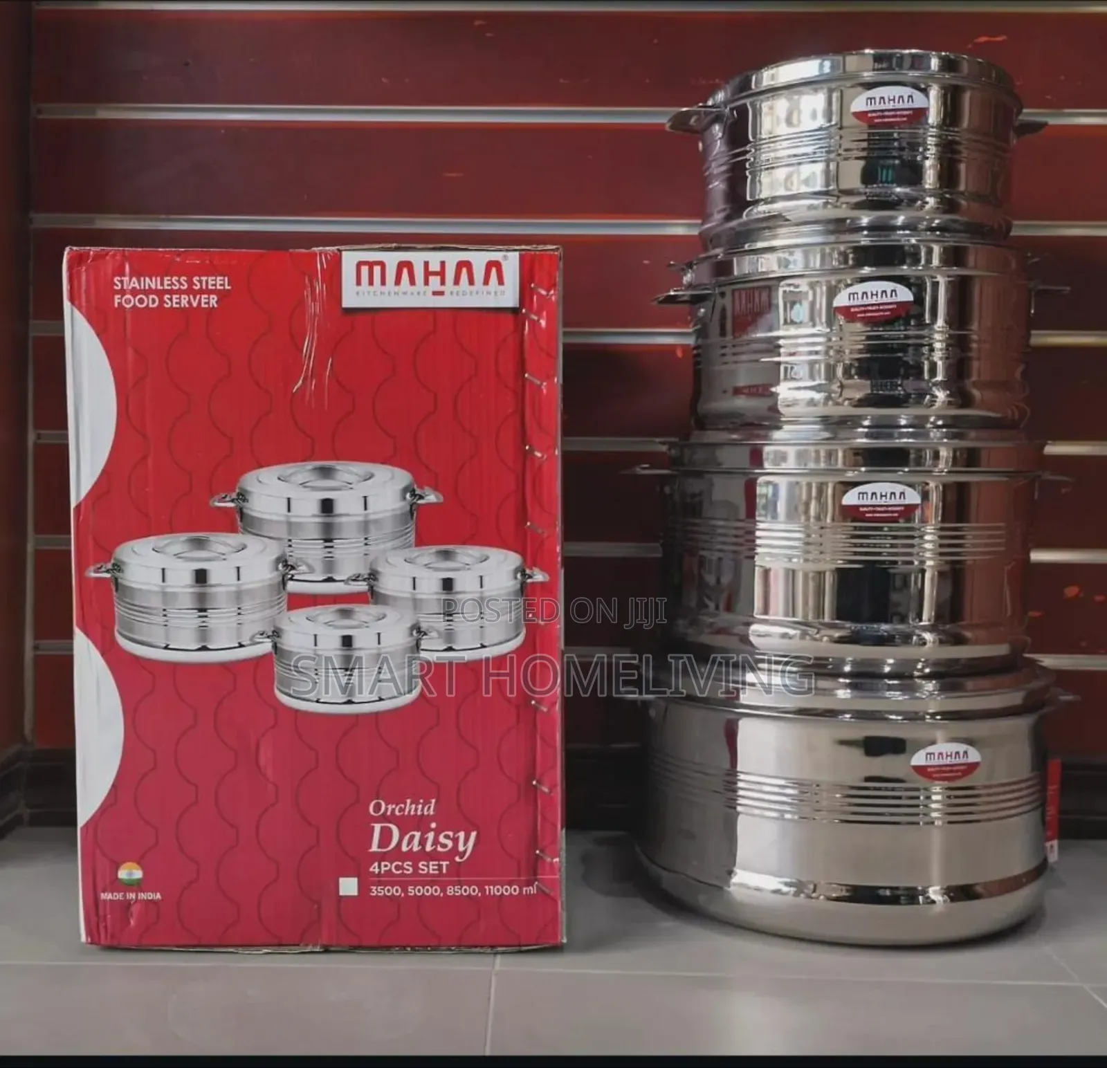 Mahaa Daisy Hotpot 4pcs Set
