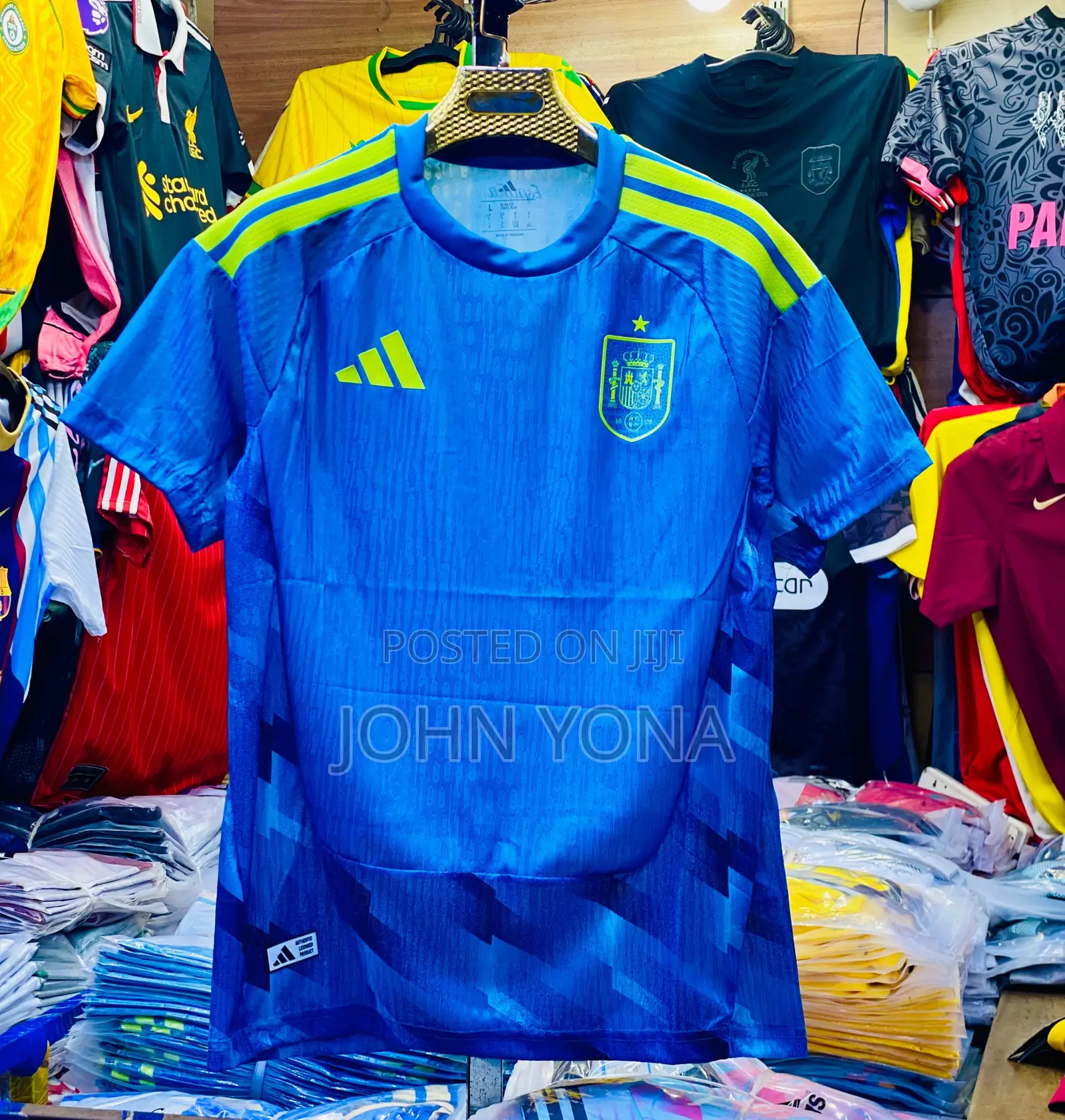 Spain 2026 World Cup Home Goalkeeper Jersey