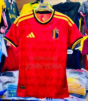 Belgium 2026 Men's Home Soccer Jersey.