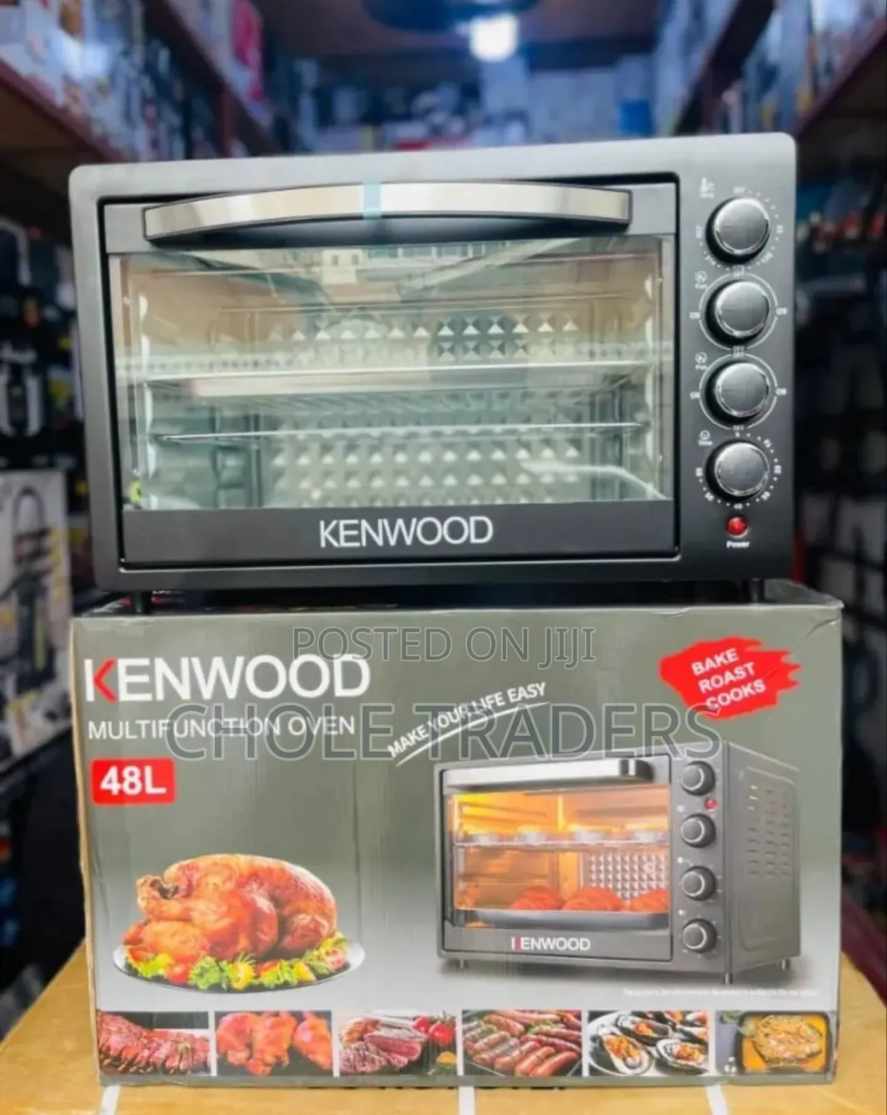 48l Kenwood Multifunction Oven (Bake,Roast,Cook)