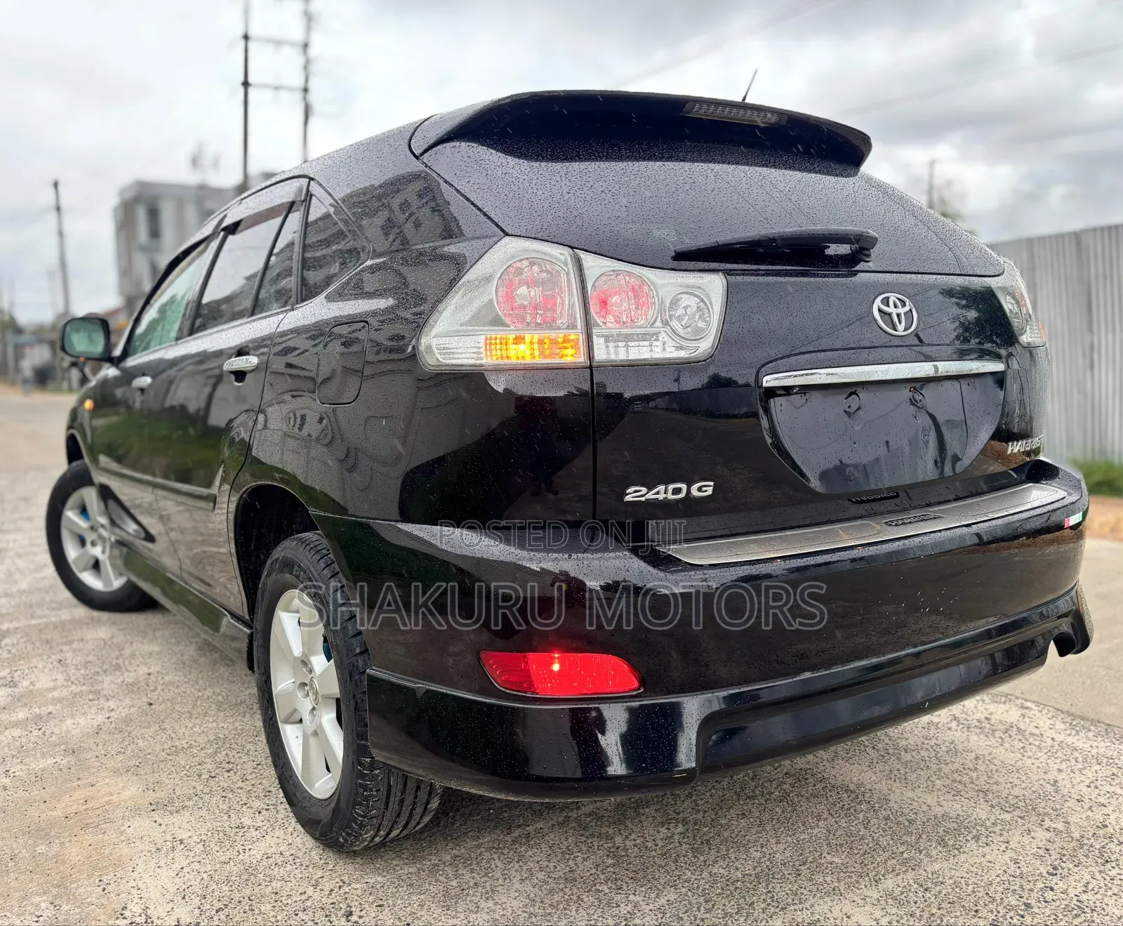 Toyota Harrier 2007 Black