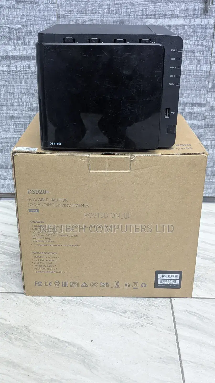New Server 4GB Intel HDD 4T