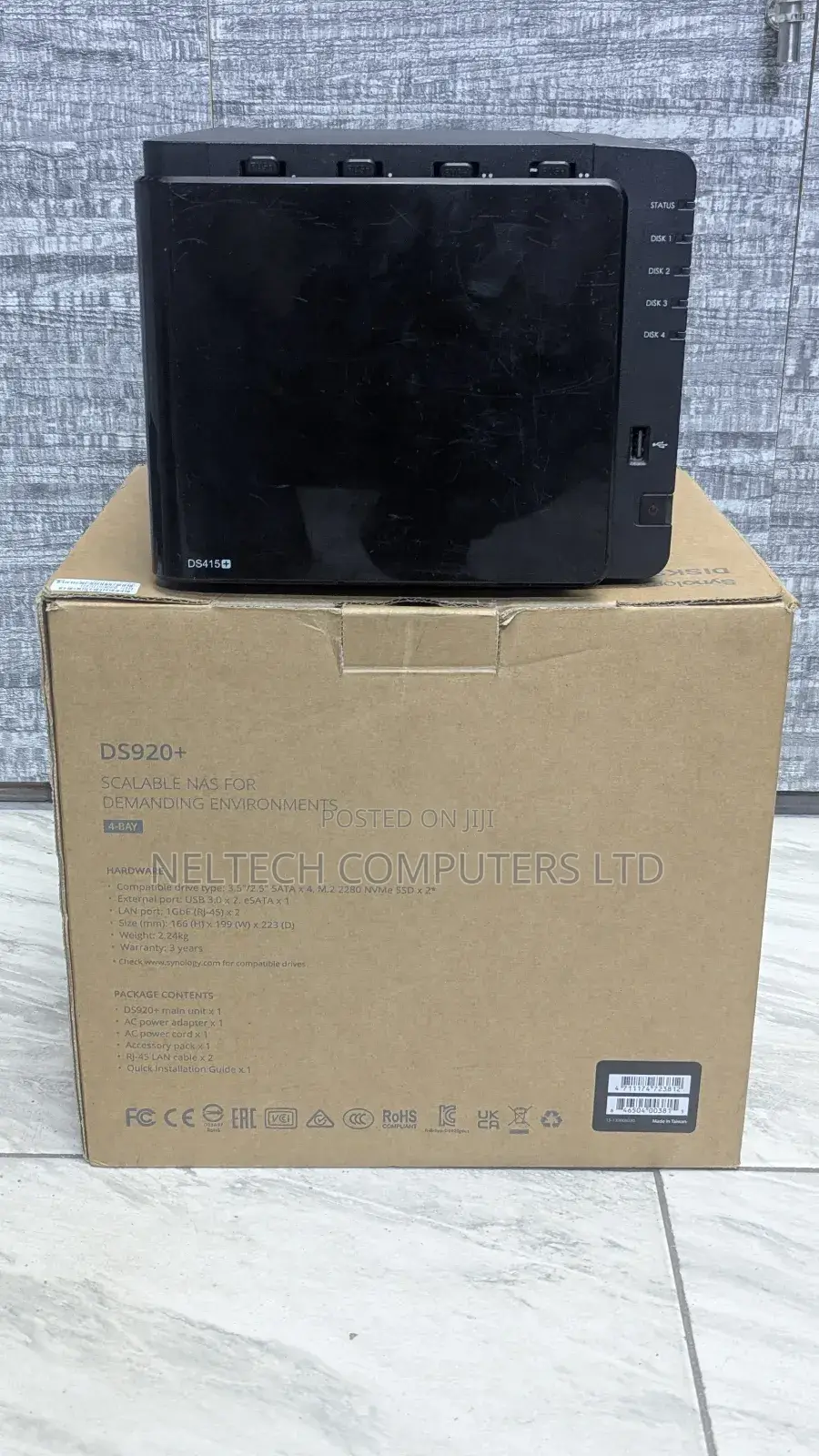 New Server 4GB Intel HDD 4T