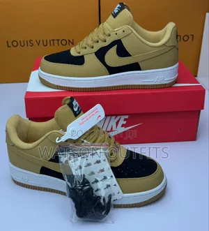 Men's Leather Shoes Af 1 Brand Materials Original and Quality