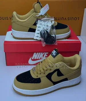 Men's Leather Shoes Af 1 Brand Materials Original and Quality