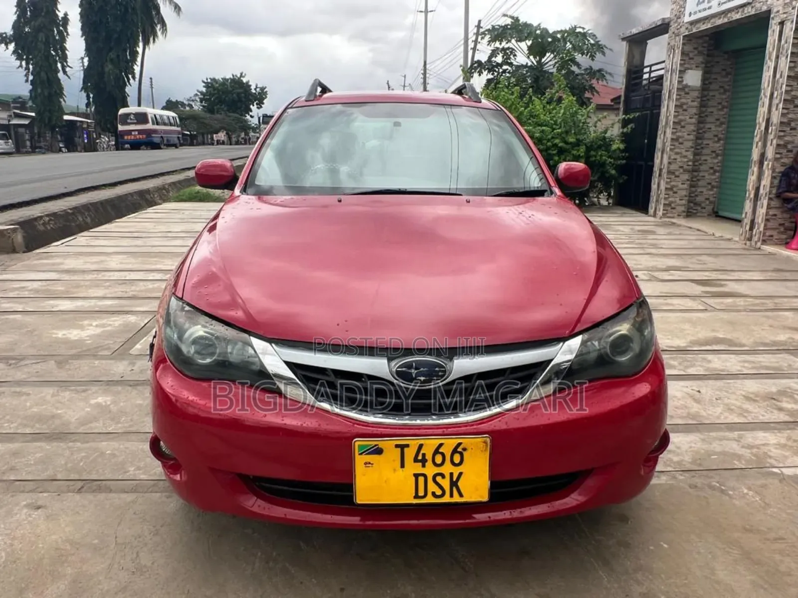 Subaru Impreza 2008 Red
