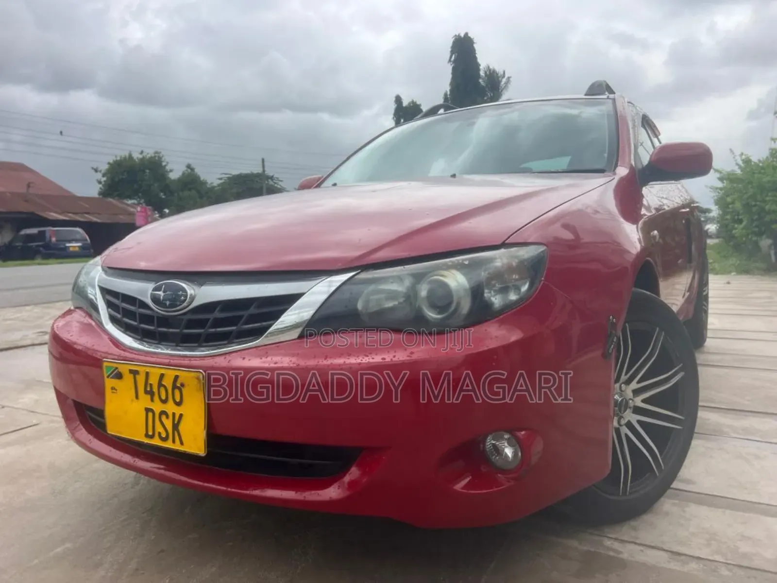 Subaru Impreza 2008 Red