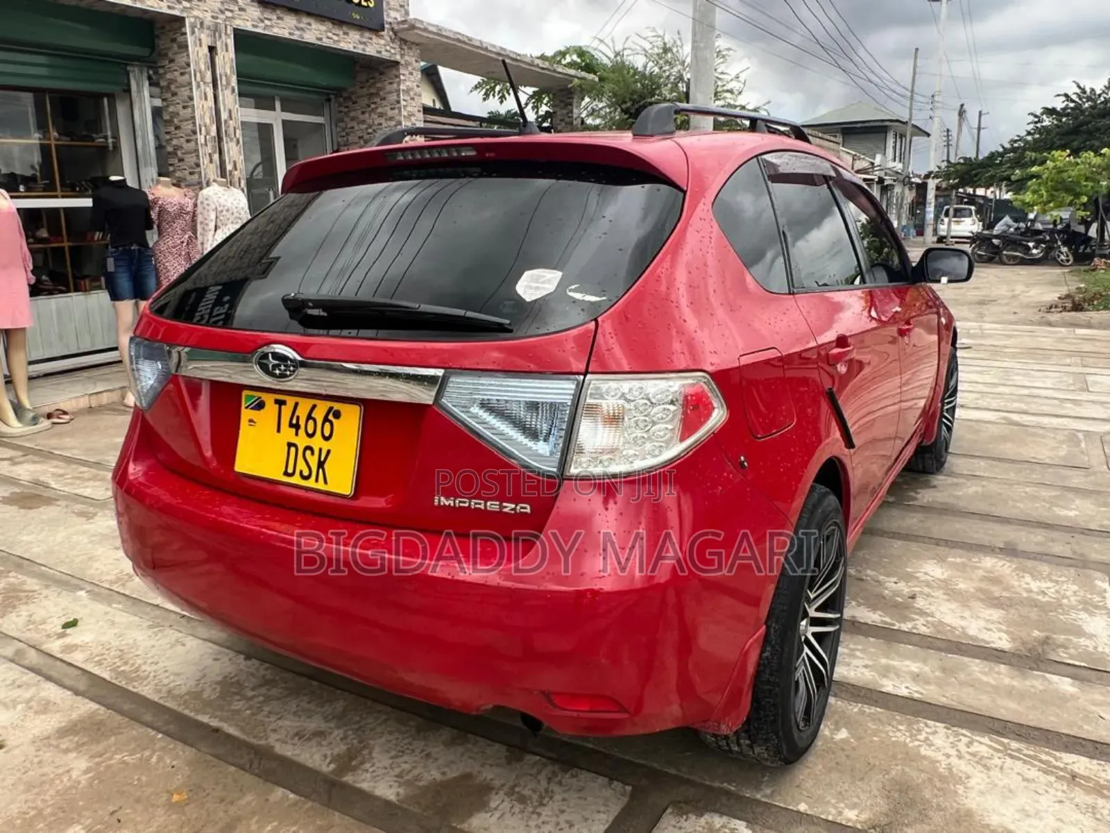 Subaru Impreza 2008 Red