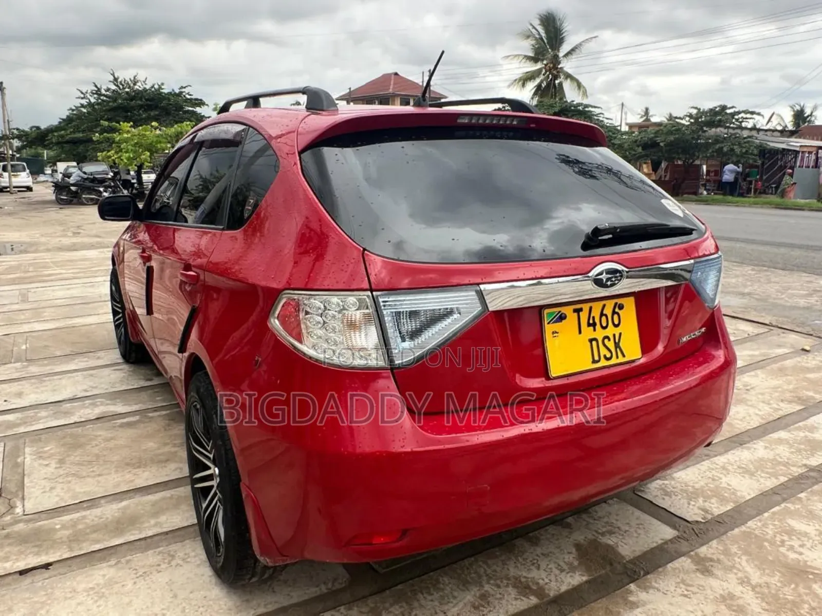Subaru Impreza 2008 Red