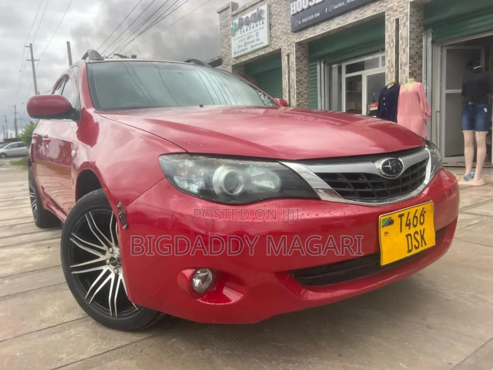 Subaru Impreza 2008 Red