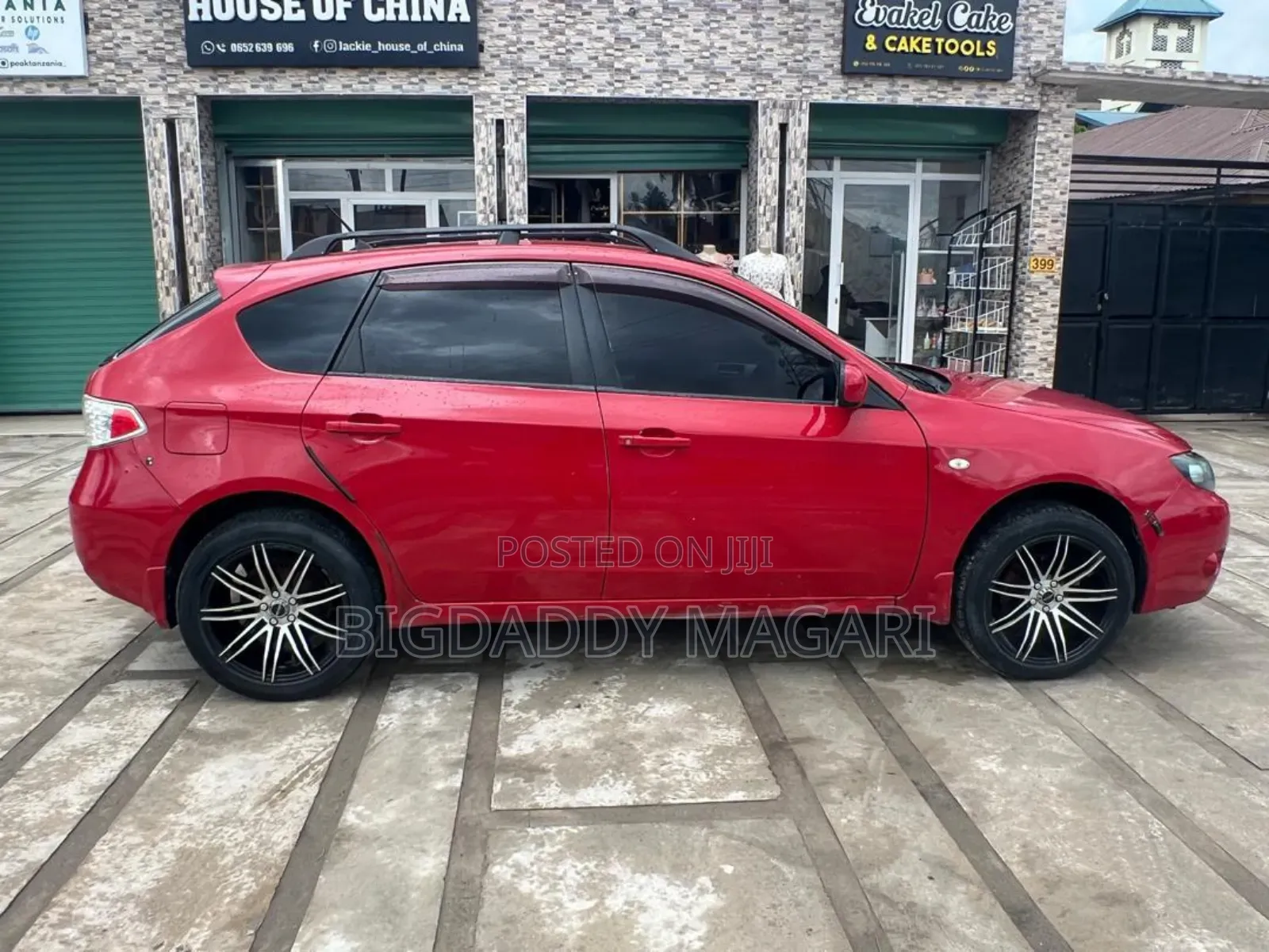 Subaru Impreza 2008 Red