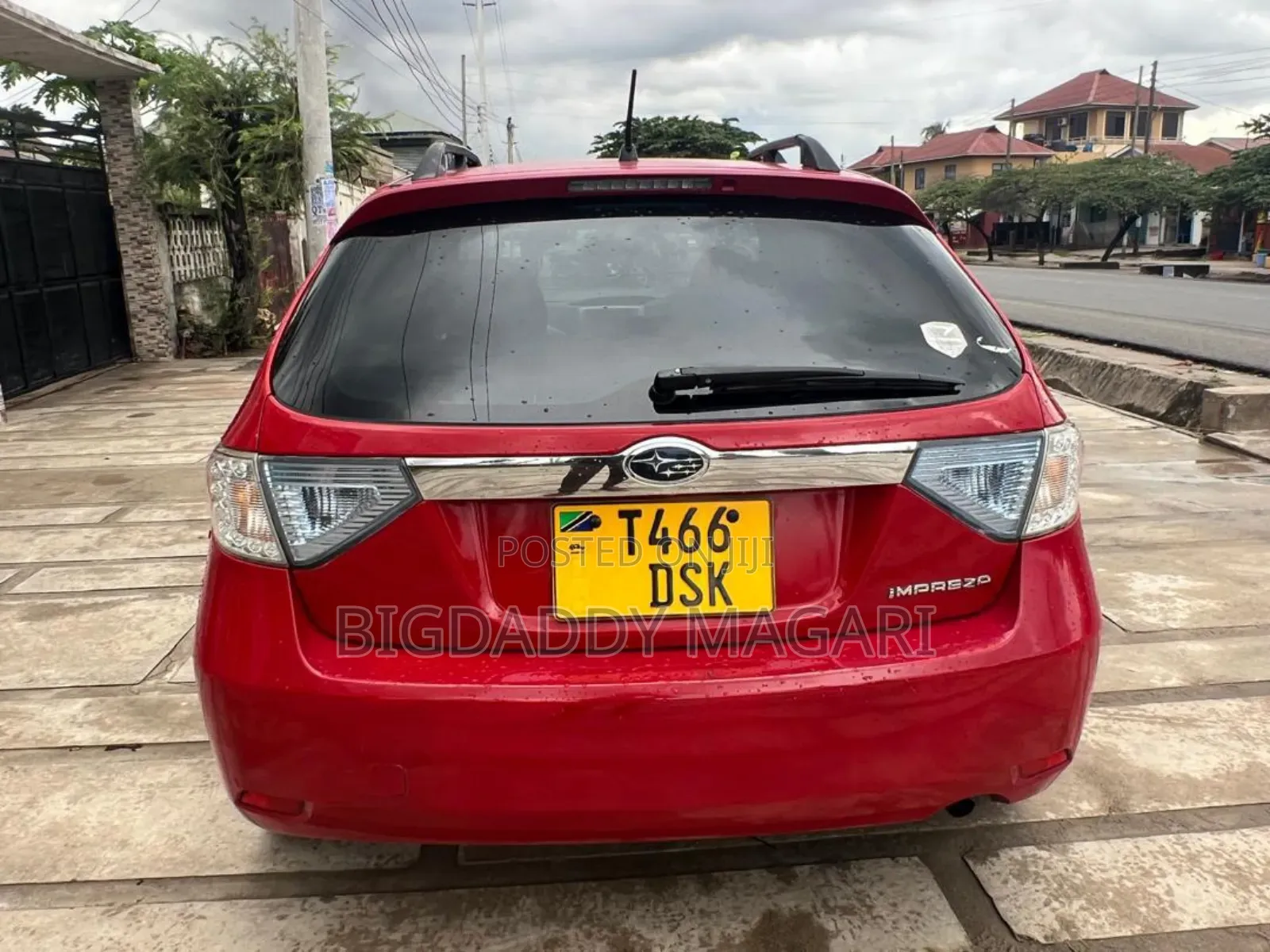 Subaru Impreza 2008 Red