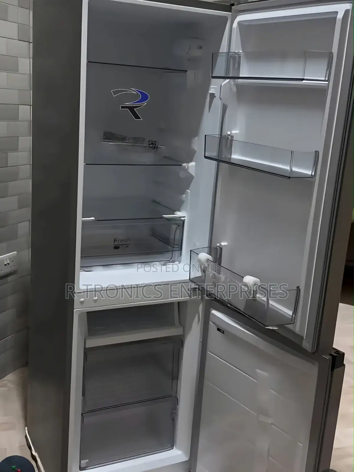Midea 175l Combi Fridge Double-Door Refrigerator