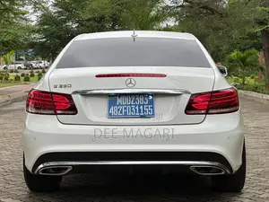 Mercedes-Benz E350 2014 White