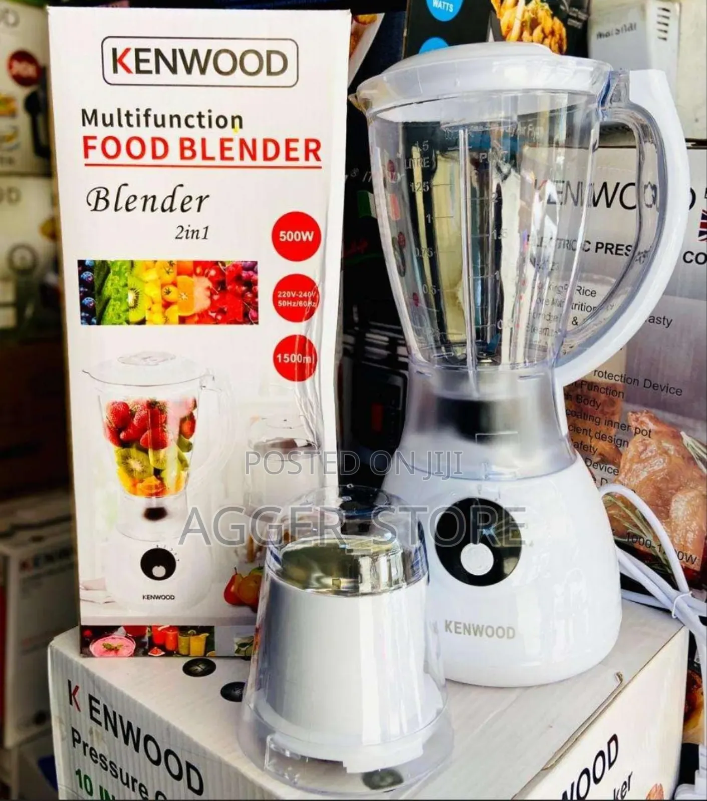 Kenwood 1.5l Multifunction Food Blender 2 in 1
