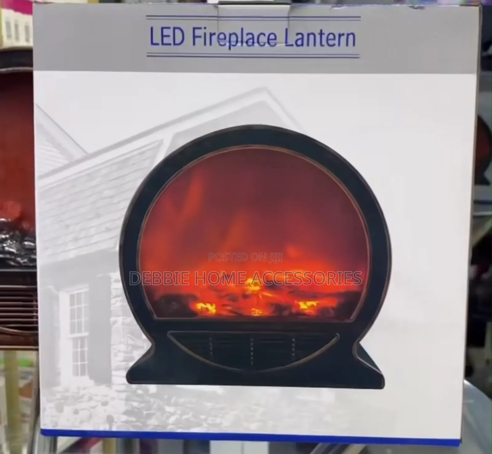 Led Fireplace Lantern -a Decorative Lamp