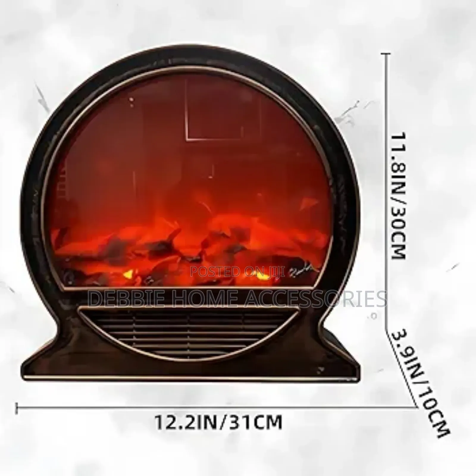 Led Fireplace Lantern -a Decorative Lamp