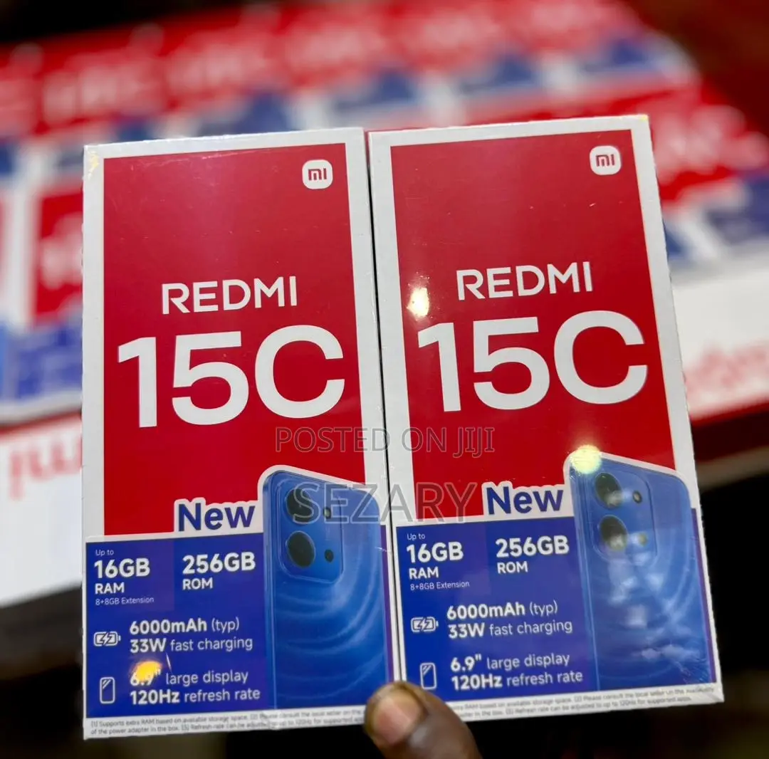 New Xiaomi Redmi 15C 4G 256 GB Blue