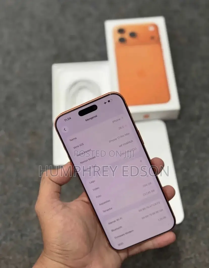 New Apple iPhone 17 Pro 256 GB Orange