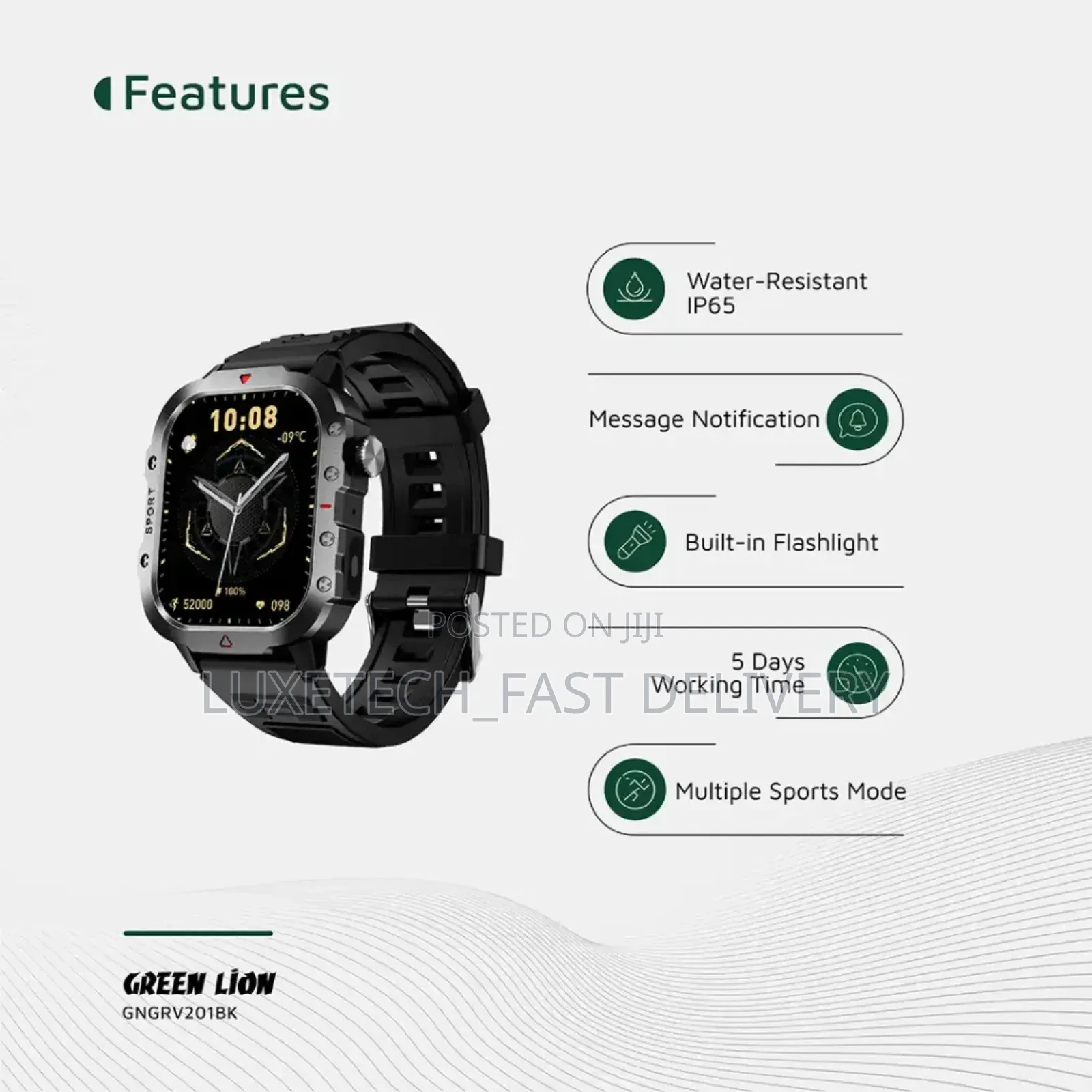 Green Lion Gravix Smart Watch