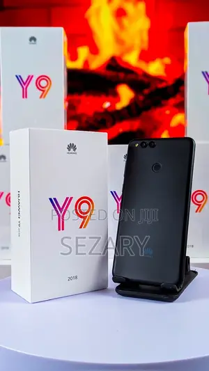 New Huawei Y9 2018 128 GB Black