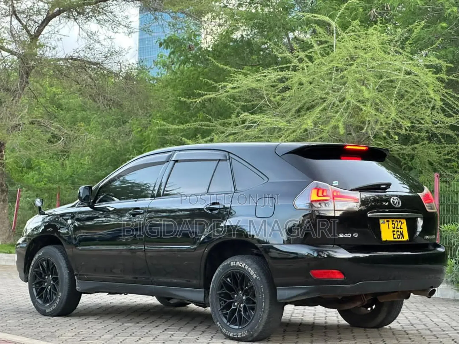 Toyota Harrier 2007 Black
