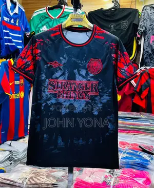 Stranger Things Themed Soccer Jersey