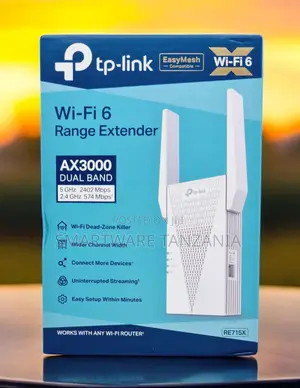 Tp-Link Re715x Ax3000 Wi-Fi 6 Range Extender Easymesh
