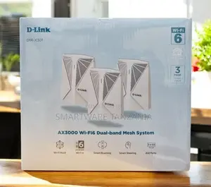 D-Link Dir-X301 Ax3000 Wi-Fi 6 Dual-Band Mesh System 3-Pack