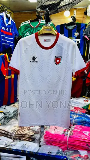Jordan National Football Team Home Shirt by Kelme