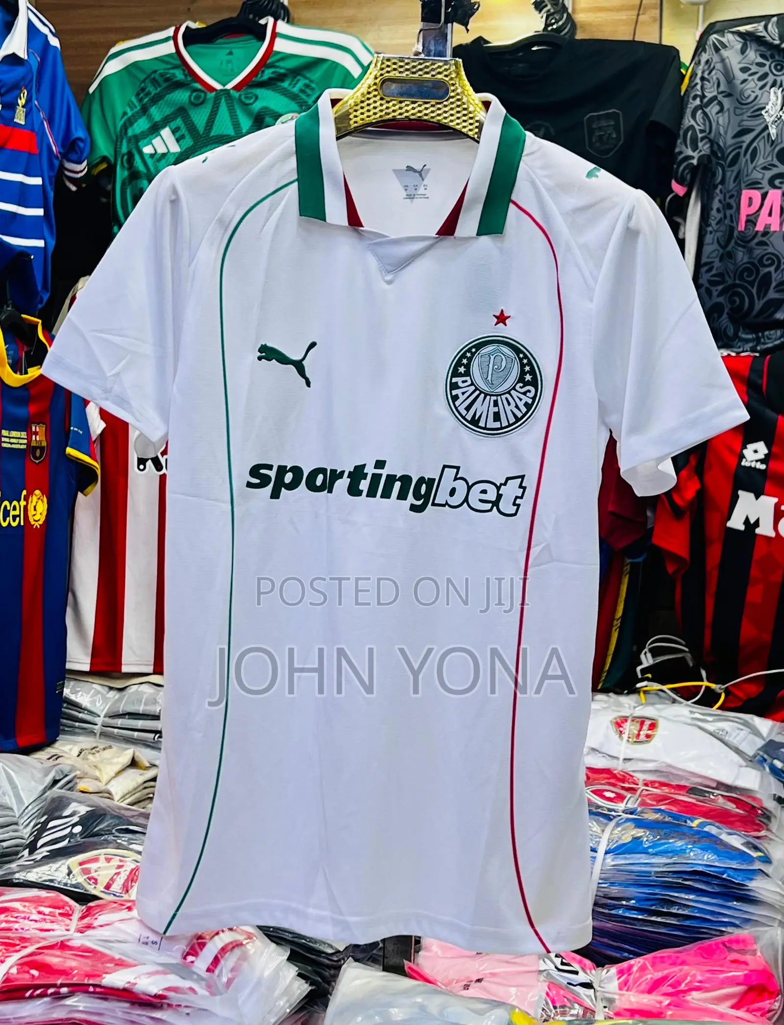 Puma Palmeiras Torcedor 2026 Away Jersey.