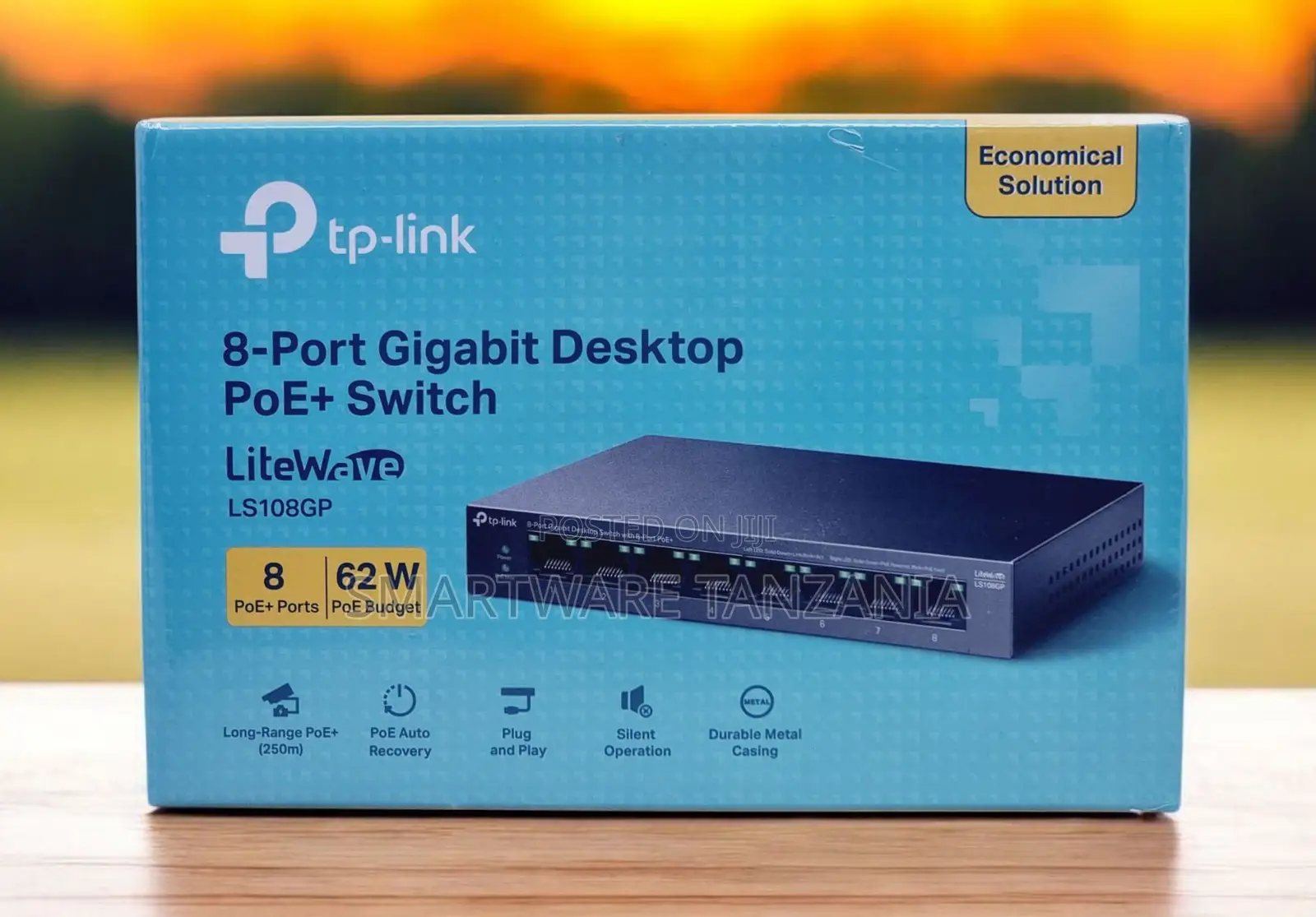 Tp-Link Litewave Ls108gp 8-Port Gigabit Desktop Poe+ Switch